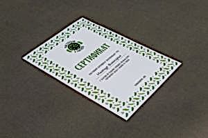 СРОЧНАЯ ПЕЧАТЬ СЕРТИФИКАТОВ